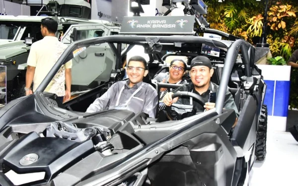 Foto Pameran Indo Defence 2025 di JIExpo Kemayoran, Jakarta, 14 Juni 2025. (Foto: Kemhan)