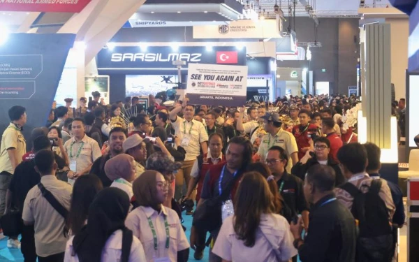 Foto Pameran Indo Defence 2025 di JIExpo Kemayoran, Jakarta, 14 Juni 2025. (Foto: Kemhan)
