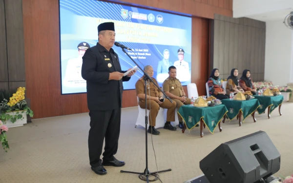 Thumbnail Berita - Bupati Asahan Taufik Zainal Abidin Lantik TP Posyandu: Garda Terdepan Wujudkan Keluarga Sehat