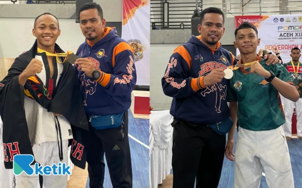 Thumbnail Berita - POMDA XIX, Legenda Tarung Derajat Aceh Tgkm Ali Akbar Bakar Semangat Atlet