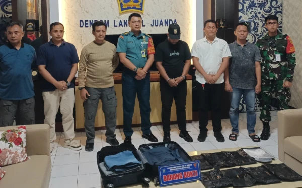 Thumbnail Berita - Satgaspam TNI AL Gagalkan Penyelundupan 1,6 Kg Sabu di Bandara Juanda Surabaya