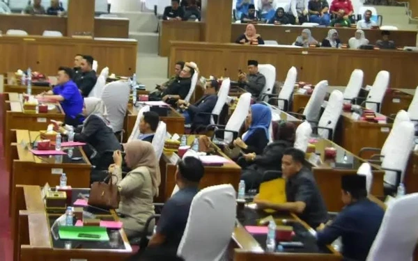 DPRD Musi Rawas Gelar Rapat Penetapan Promperda, 13 Raperda Jadi Prioritas