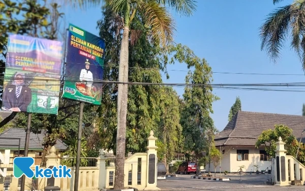 Foto Kantor Dinas Pertanian, Pangan dan Perikanan, Oktober 2023 silam. (Foto: Dok Fajar Rianto/Ketik)
