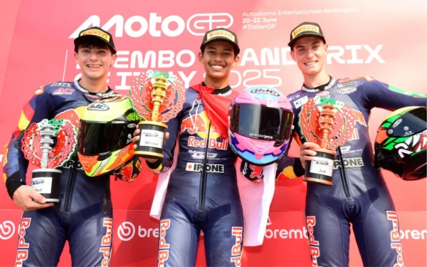 Thumbnail Berita - Veda Ega Catat Sejarah di Mugello