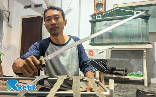 Foto Kolektor keris, Tri Anjar