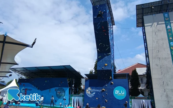 Gambar Tim Panjat Tebing Kota Malang Melaju ke Final Porprov IX Jatim 2025