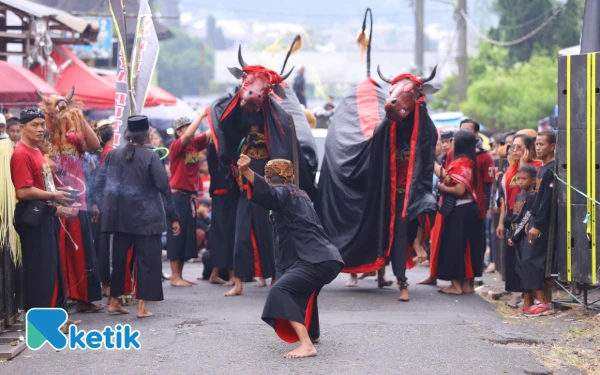 Gambar Event Ngarak Banteng 1 Suro Empu Supo Bisa Jadi Magnet Wisata Kota Batu