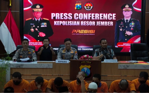 Gambar Edarkan Narkoba, Pria asal Jember Ini Libatkan Istri