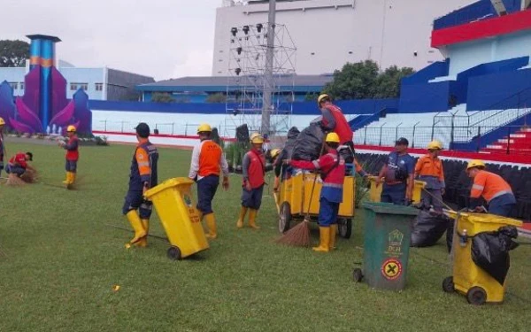 Gambar Porprov IX Jatim 2025 Sebabkan Lonjakan Sampah 10 Ton, DLH Kota Malang Kerahkan Tim Khusus