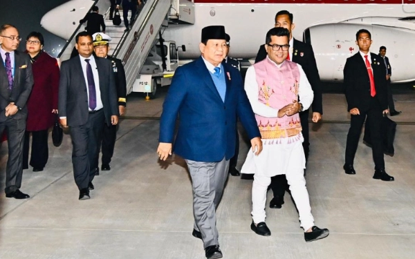 Thumbnail Berita - Prabowo Tiba di New Delhi, Hadiri Perayaan Hari Republik India Ke-76