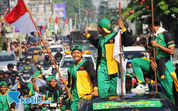 Pecahkan Sejarah Sepak Bola Porprov, Tim Putri-Putra  Sidoarjo Digelontor Bonus Rp 150 Juta