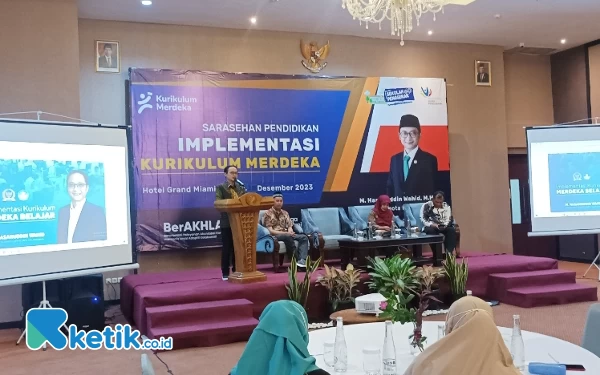 Sarasehan Pendidikan, Cak Udin Beri Motivasi Ratusan Guru TK Kabupaten Malang