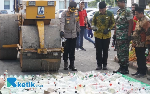 Polresta Sidoarjo Catat Pengungkapan Kasus Naik 86,03 Persen pada Tahun 2023