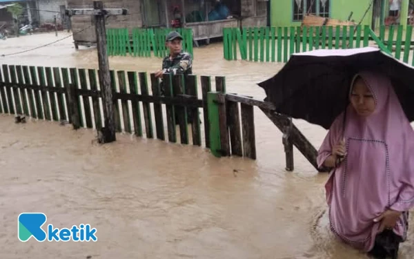 Thumbnail Berita - BPBD Halsel Laporkan Banjir Terkini di Pulau Obi, Tinggi Banjir Capai 7 Meter Rengut 1 Nyawa