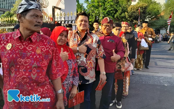 Bangganya Warga Surabaya Bisa Ikut Upacara Kemerdekaan di Gedung Negara Grahadi