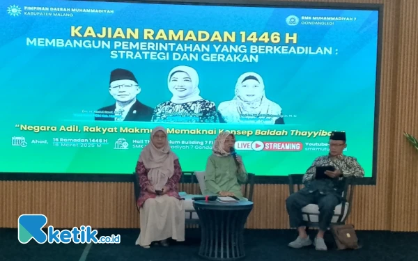 Wabup Hj Lathifah Beberkan Kesehatan Gratis di Kajian Ramadhan PDM Kabupaten Malang