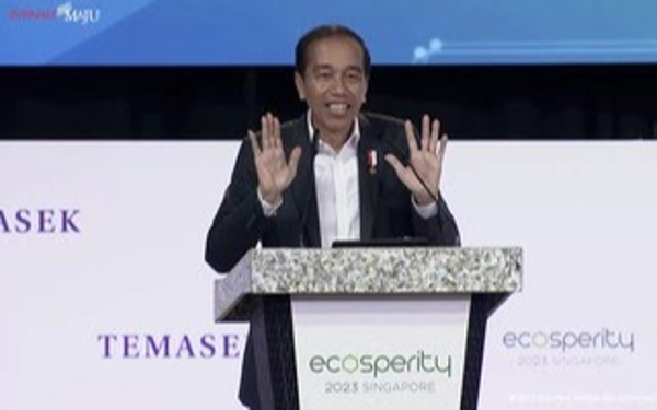 Thumbnail Berita - Kelakar Jokowi di Hadapan Para Investor di Singapura: Siapa Pemenang Pilpres?