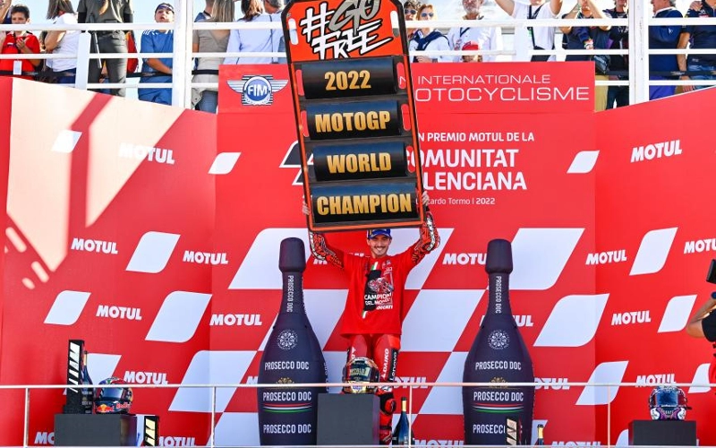 Thumbnail Berita - Bagnaia Juara Dunia MotoGP 2022