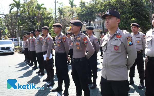 Thumbnail Berita - Amankan May Day 2025, Polres Malang Siagakan Ratusan Personel