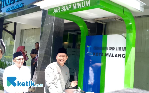 Thumbnail Berita - Tak Perlu Dimasak, Air Perumda Tugu Tirta Kota Malang Bisa Langsung Diminum dan Halal