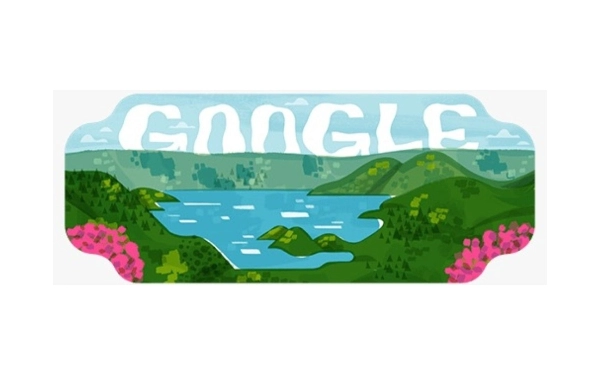 Thumbnail Google Doodle Rayakan Danau Toba sebagai Global Geopark UNESCO