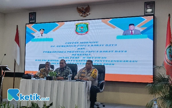 Pj Gubernur Papua Barat Daya Ungkap Peran Penting Media dalam Menciptakan Kondusifitas Jelang Pilkada 2024