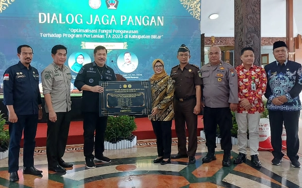 Optimalisasi Jaga Pangan, Kementan Gandeng Pemkab Blitar 