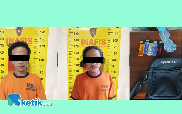 Thumbnail Berita - Polres Malang Bekuk Dua Pengedar Narkoba, Sita 12 Paket Sabu