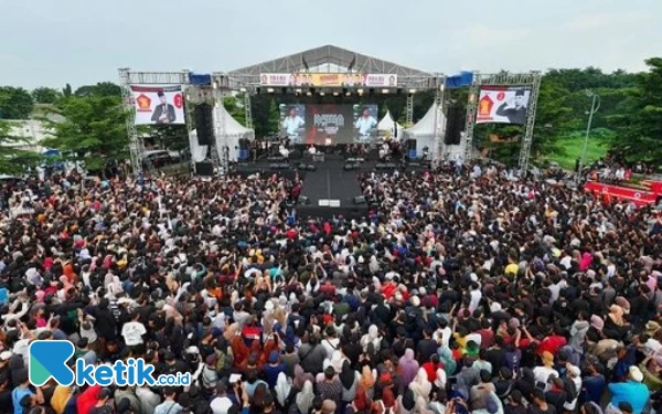 Ahmad Dhani Dewa 19 Konser di Sidoarjo, Yakin Prabowo-Gibran Menang Satu Putaran di Pilpres 2024