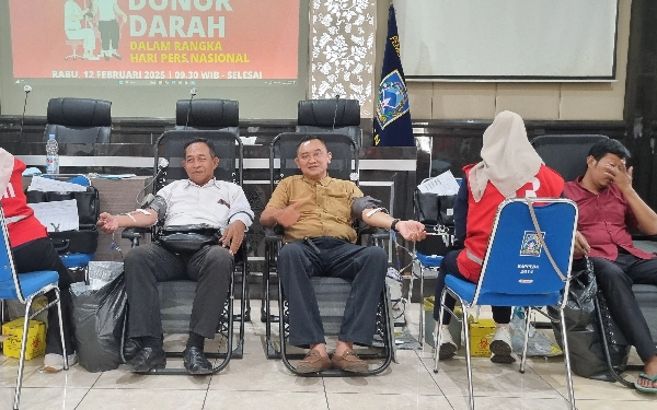 Thumbnail Berita - Aksi Donor Darah Tandai Peringatan HPN 2025 di Sleman