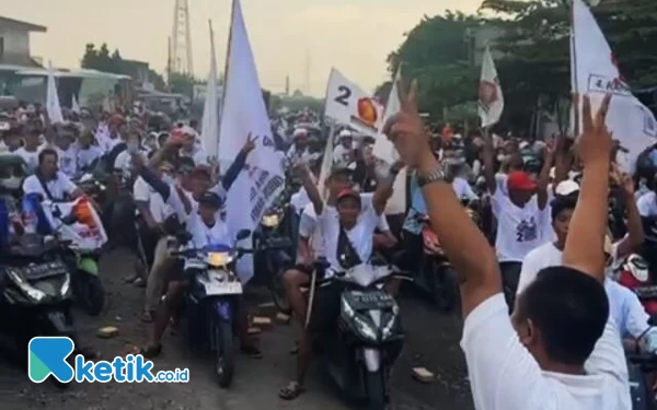 All Out Menangkan Prabowo-Gibran, H Rahmat Muhajirin dan Hj Mimik Idayana Kerahkan Ribuan Relawan