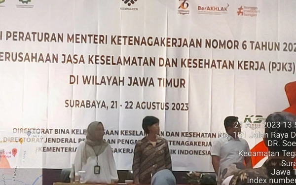 Antisipasi Kecelakaan Kerja, Kemnaker Kumpulkan Puluhan Perusahaan Jasa K3 Se-Jatim