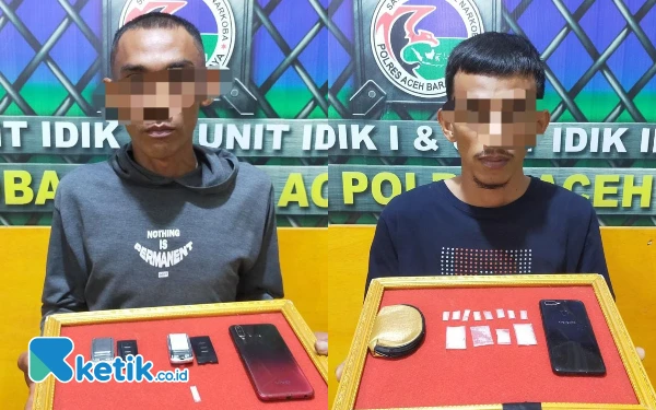 Miliki Sabu, Dua Pemuda Babahrot Abdya Ditangkap Polisi