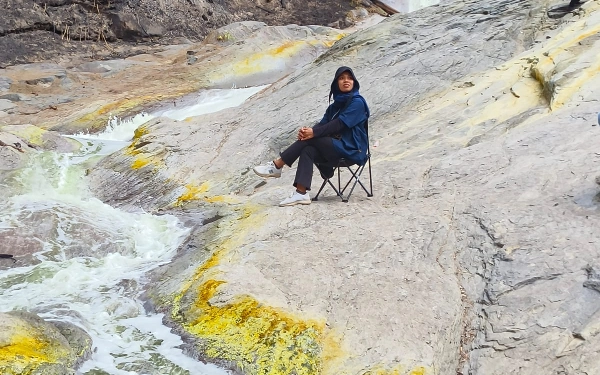 Di Ijen Geopark Bondowoso Ada Aliran Sungai yang Tak Bisa Dihuni Fauna Air