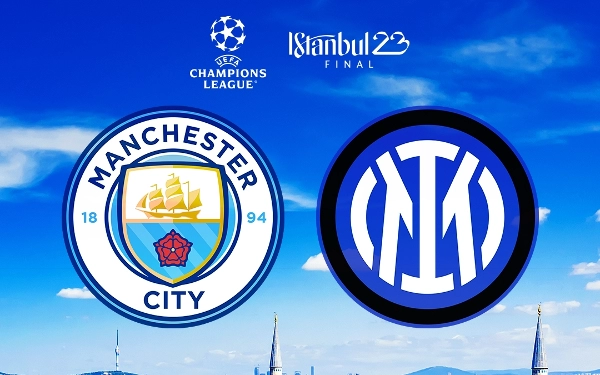 Thumbnail Final Liga Champions Dini Hari Nanti, City Masih Jauh Diunggulkan atas Inter