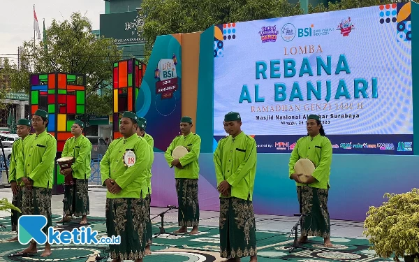 Rangkul Anak Muda, Masjid Al-Akbar Gelar Lomba Hadrah Albanjari