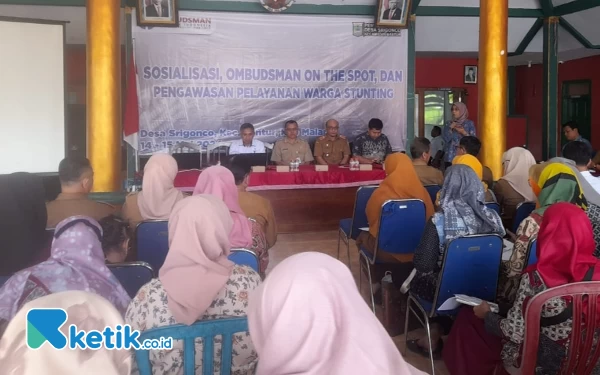Thumbnail Berita - Jemput Pengaduan Stunting, Ombudsman Jatim Ngantor di Desa Srigonco Kabupaten Malang