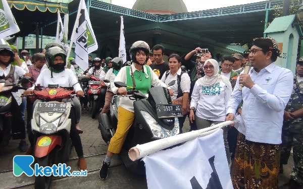 Dita Indah Sari Fokus Perhatikan Kesejahteraan Mbakyu Ojek Online