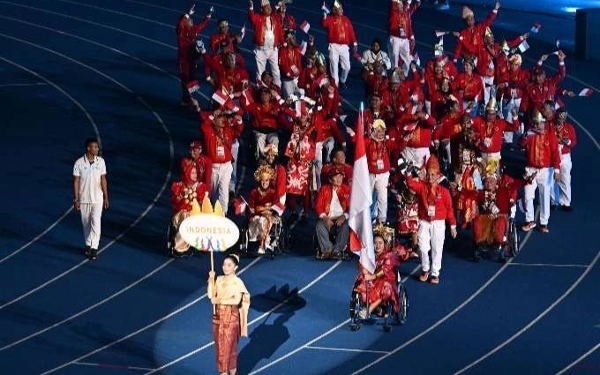 Thumbnail Berita - Kunci Puncak Klasemen Medali, Indonesia Hattrick Juara Umum ASEAN Para Games