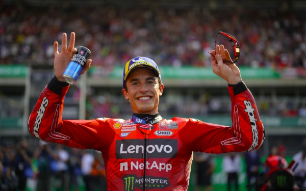 Thumbnail Berita - Hasil Lengkap Balapan Pembuka MotoGP 2025 di Buriram Thailand, Marquez Sempurna!