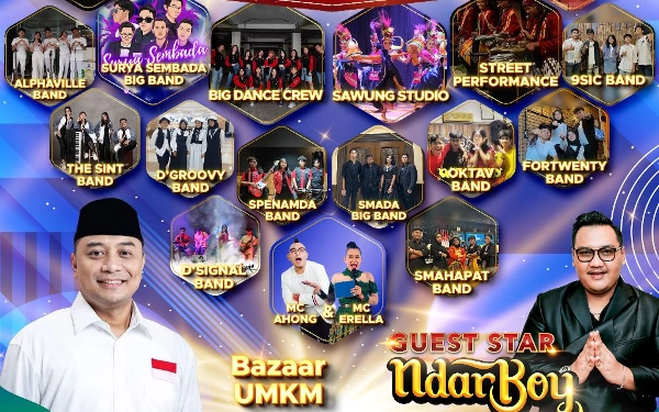 Thumbnail Berita - Ambyar! Ndarboy Genk Siap Ramaikan Festival Musik Surabaya Hebat