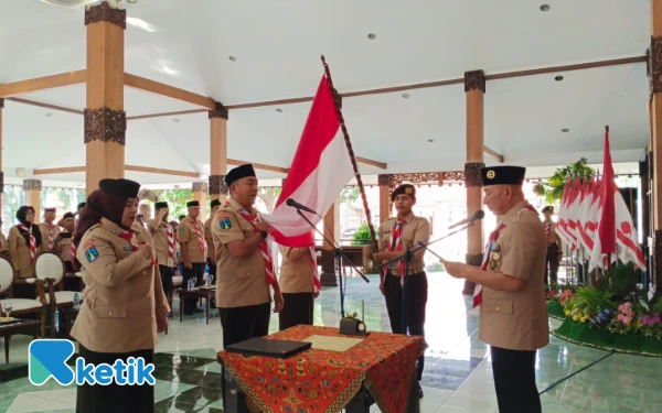 Gambar Ka Kwarda Pramuka Jatim  Ingatkan Pramuka Situbondo Jadi Agen Perubahan, Apa Saja Pesannya?
