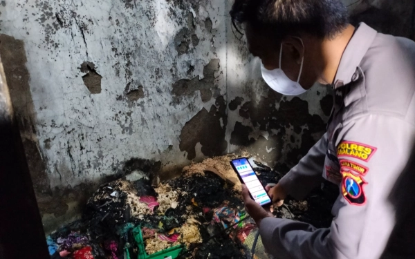 Thumbnail Berita - Tinggal Sendiri, Janda Tua di Kabupaten Malang Tewas saat Rumahnya Terbakar