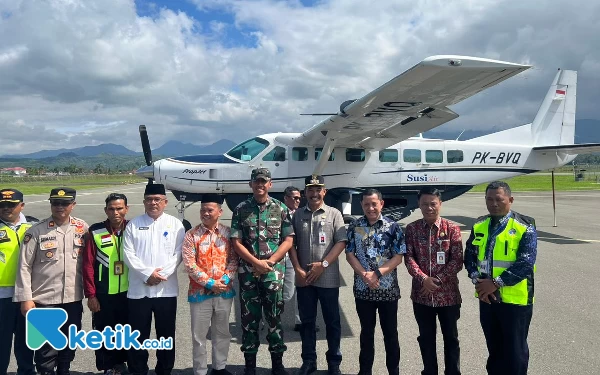 Keren! Susi Air Terbang Perdana Kerinci-Jambi, Pangkas 12 Jam Perjalanan