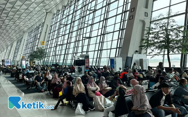 H-7 Lebaran, Bandara Soekarno-Hatta Mulai Padat Pemudik