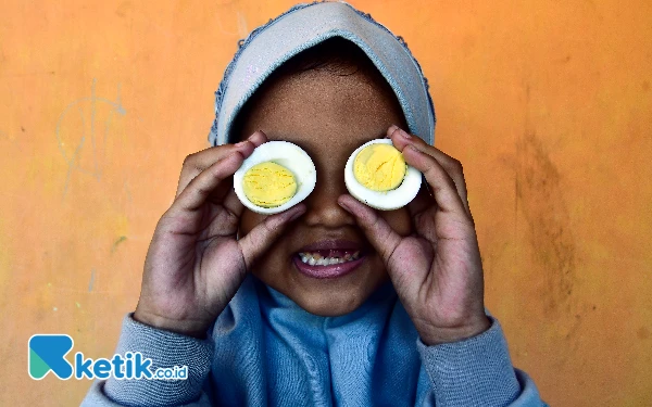 [Berita Foto] Snack Time dengan Makan Telur Bersama