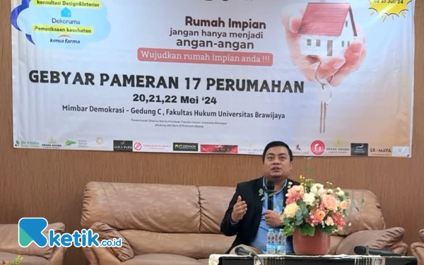 Thumbnail Berita - Isi Seminar Kewirausahaan DWP FH UB Malang, Presiden NGG Ajak Budayakan Inovasi