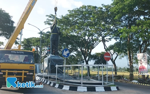 Patung Bung Karno Sudah Berdiri Gagah di Kabupaten Malang