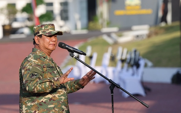 Kata Presiden Prabowo tentang Retreat Kabinet di Akmil Magelang: Bukan Militeristik!