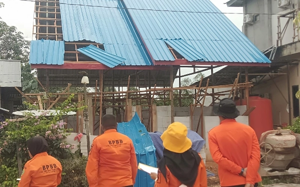 Bukan Gempa, Ini Ancaman Bencana IKN: Hujan Angin Kencang Rusak Puluhan Rumah di Sepaku PPU